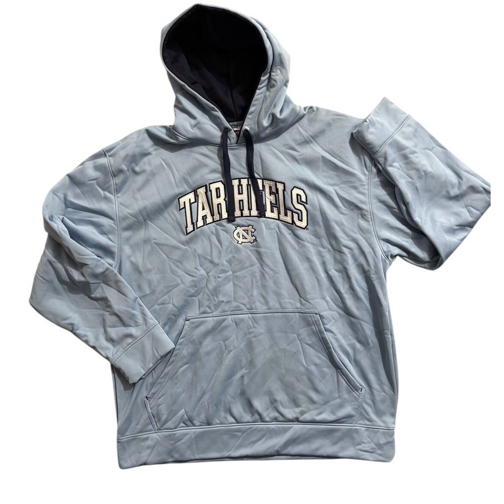 Majestic North Carolina Tar Heels Men's XL Hoodie Sweatshirt Football NEW